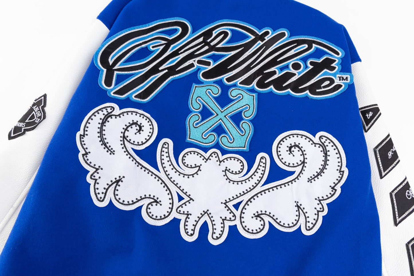 Jaqueta de Beisebol OFF WHITE