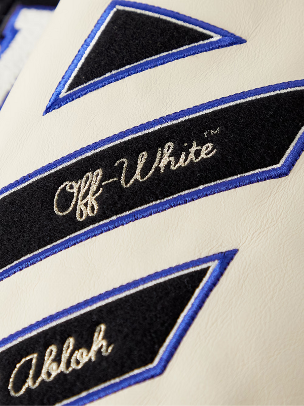Jaqueta de Beisebol OFF WHITE