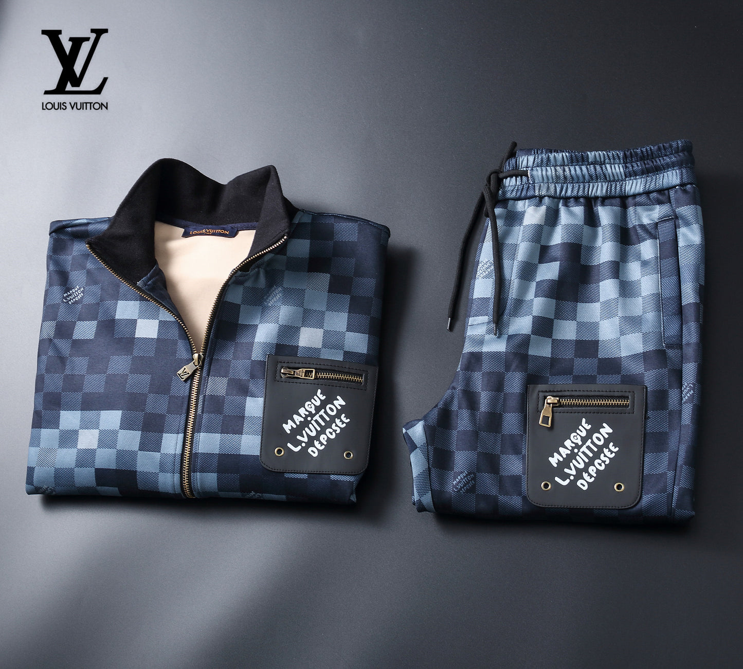 Conjunto de grife LV
