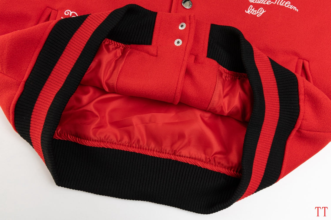 Jaqueta de Beisebol OFF WHITE