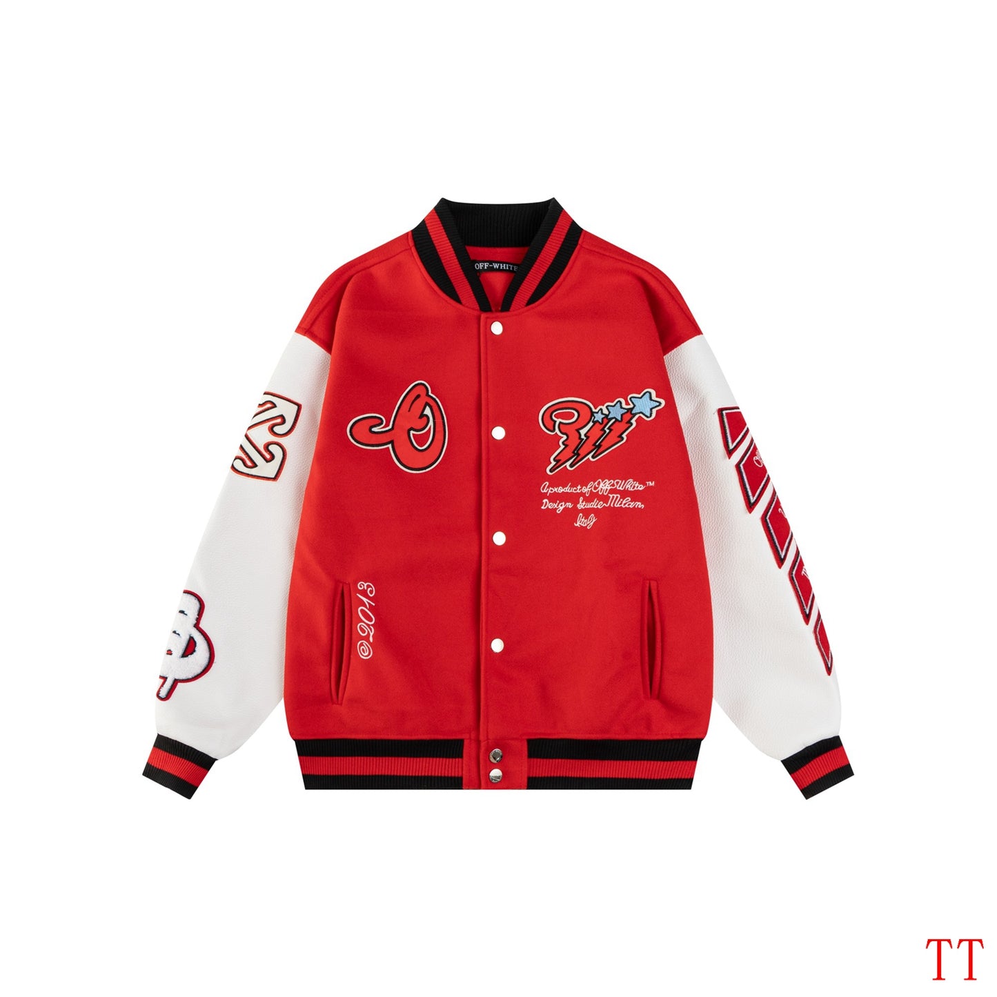 Jaqueta de Beisebol OFF WHITE
