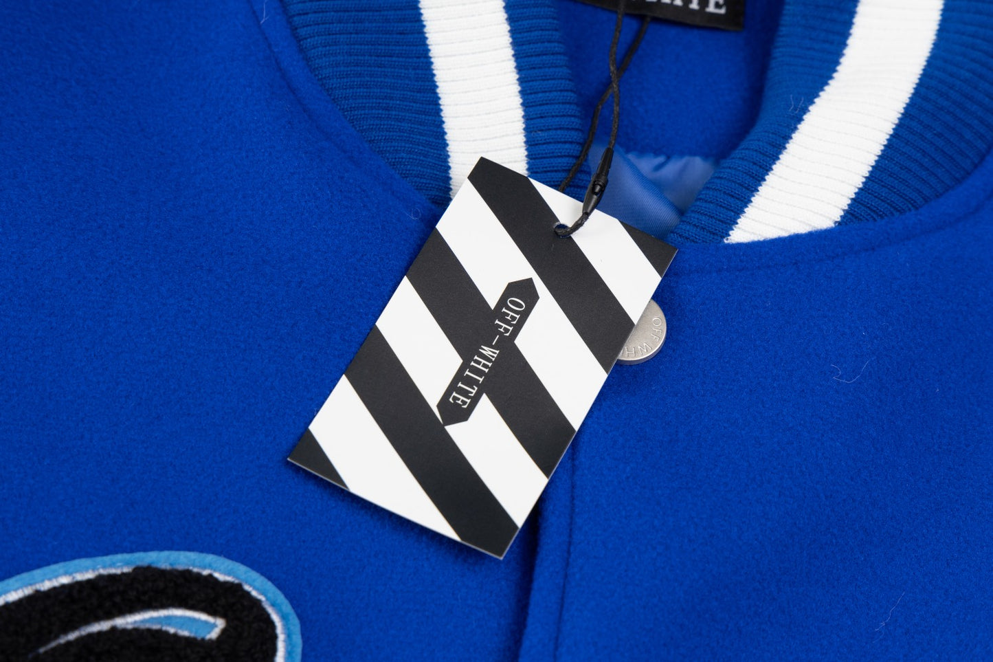 Jaqueta de Beisebol OFF WHITE