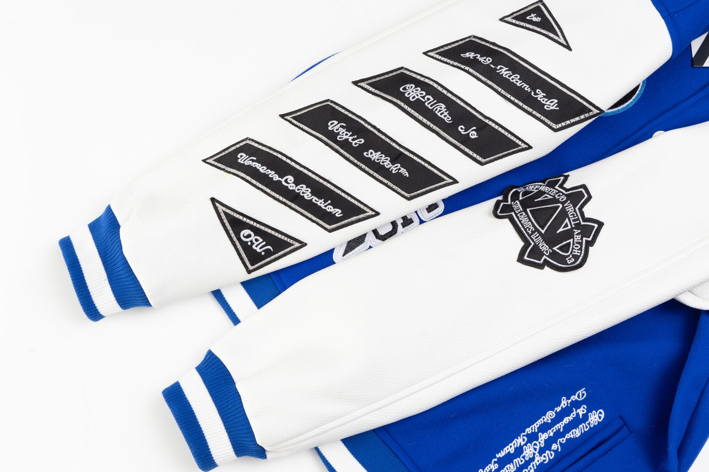 Jaqueta de Beisebol OFF WHITE