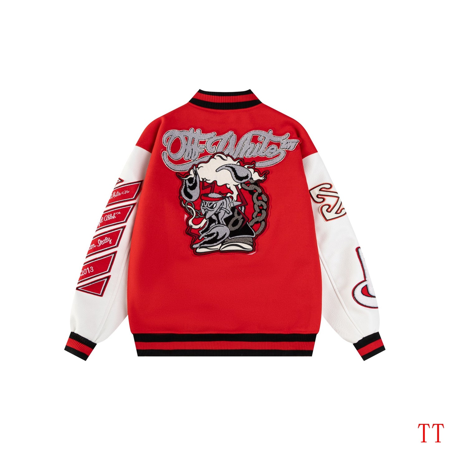 Jaqueta de Beisebol OFF WHITE