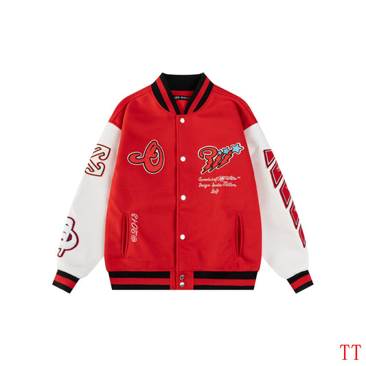 Jaqueta de Beisebol OFF WHITE