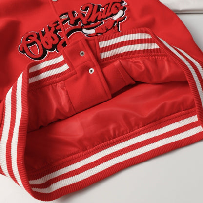 Jaqueta de Beisebol OFF WHITE