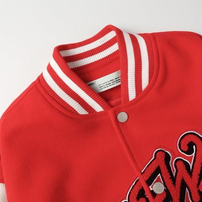 Jaqueta de Beisebol OFF WHITE